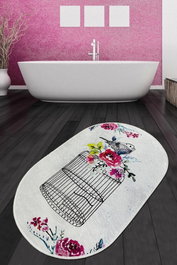 Mijölnir Cage Djt Alfombrilla de baño Multicolor 80 x 100 cm